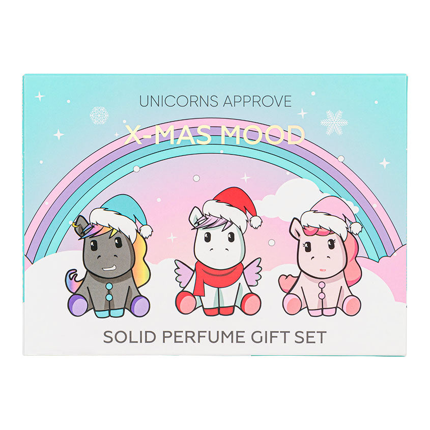 UNICORNS APPROVE GIFT SET X-MAS MOOD (Solid perfume 2pcs + music box)