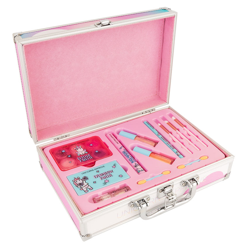 UNICORNS APPROVE MAKEUP SET IN THE CASE  FABULOUS JOURNEY – شراء أونلاين
