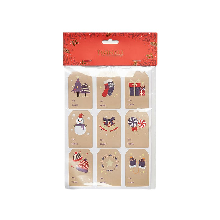 Gift wrapping Stickers FROM TO