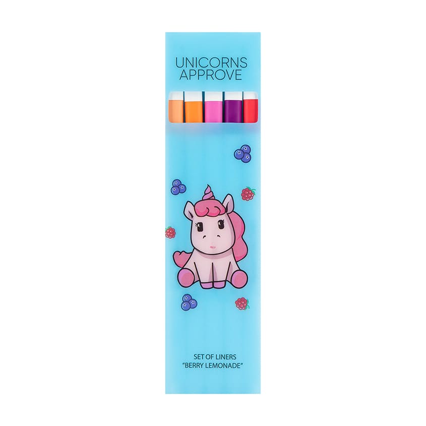 UNICORNS APPROVE Set of liners BERRY LEMONADE (5 pcs.) – buy online