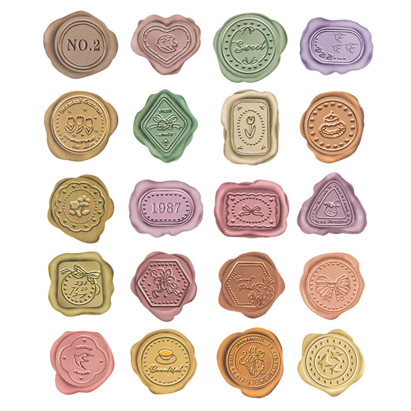 LETOILE Stickers STAMPS (40 pcs.) – buy online