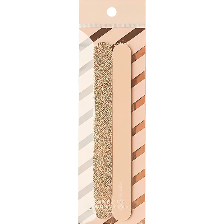 SOPHISTICATED Nail File Set Champagne Gold