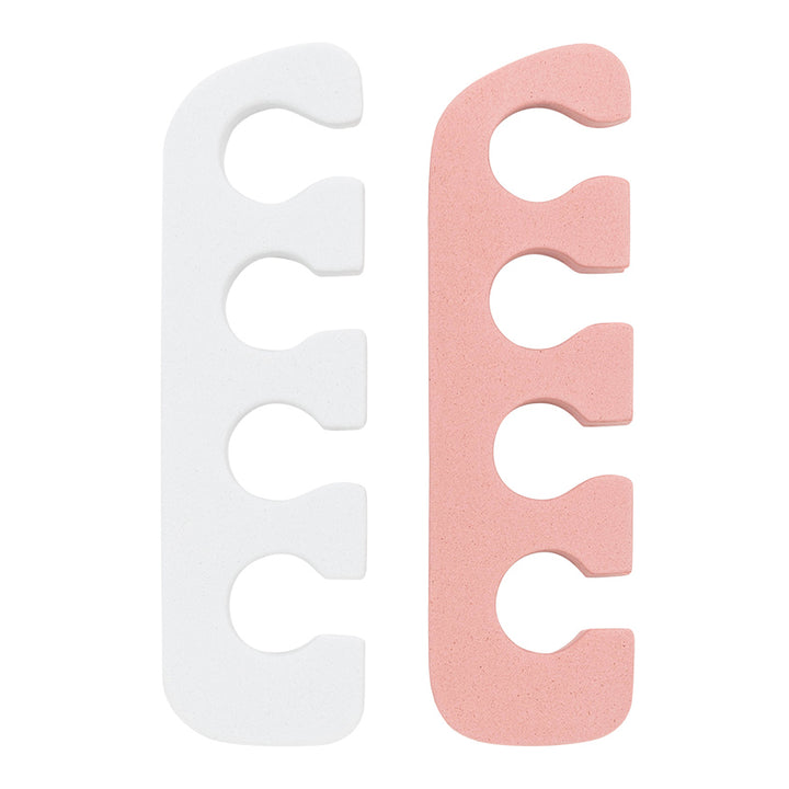 TOE SEPARATORS WHITE AND PINK 2 PCS