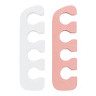 TOE SEPARATORS WHITE AND PINK 2 PCS
