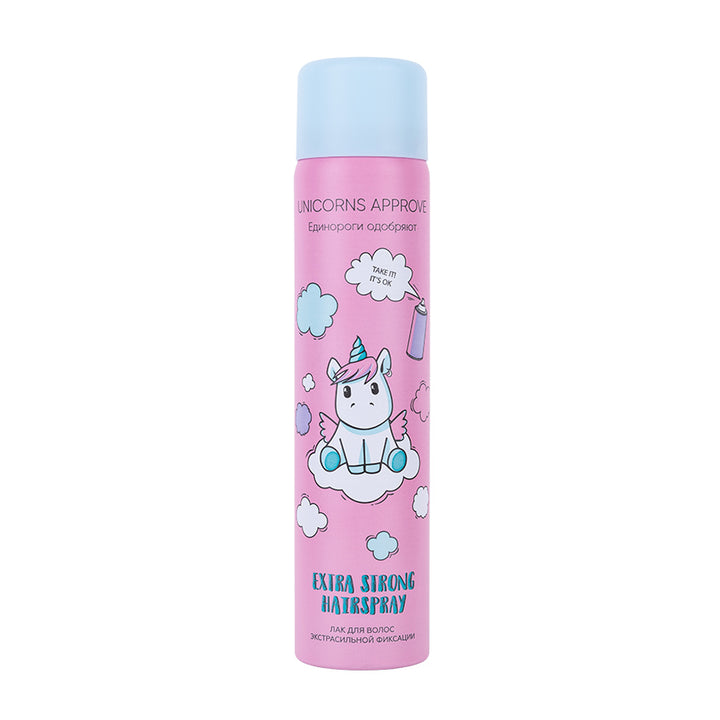 Extra strong hairspray Unicorns Approve, 75 ml