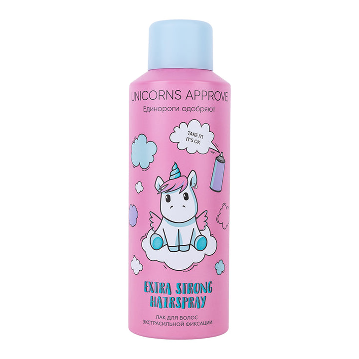 Extra strong hairspray Unicorns Approve, 200 ml