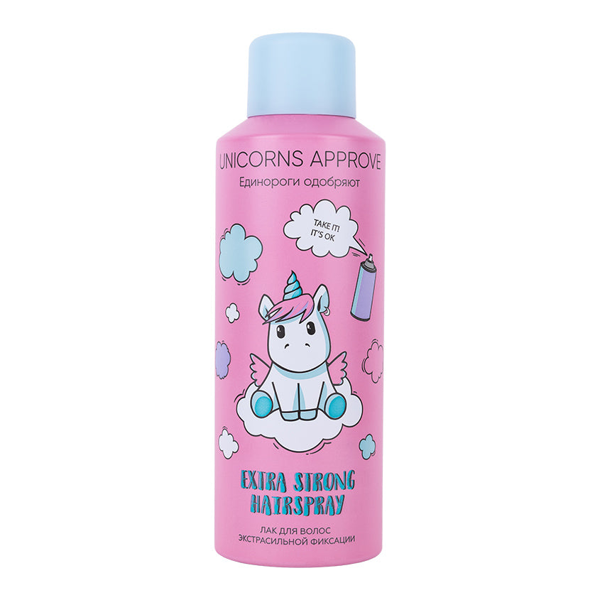 Extra strong hairspray Unicorns Approve, 200 ml