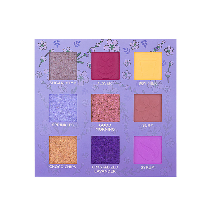 Eyeshadow palette LAVENDER RAF, 12,6 g