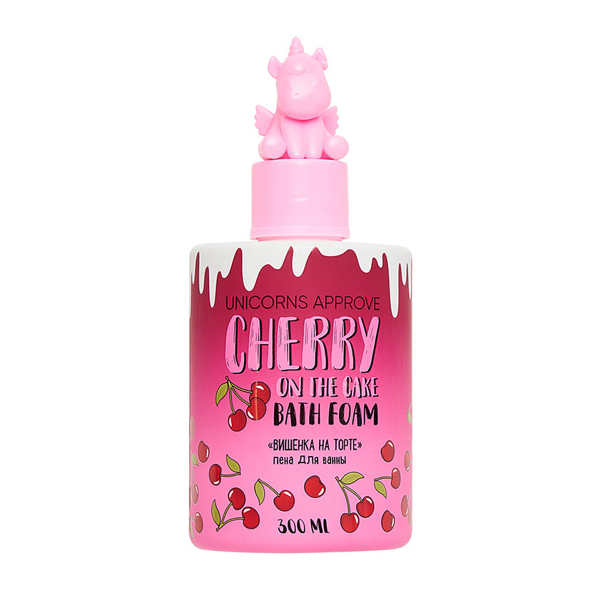 UNICORNS APPROVE Bath foam 300 ml Cherry on the cake