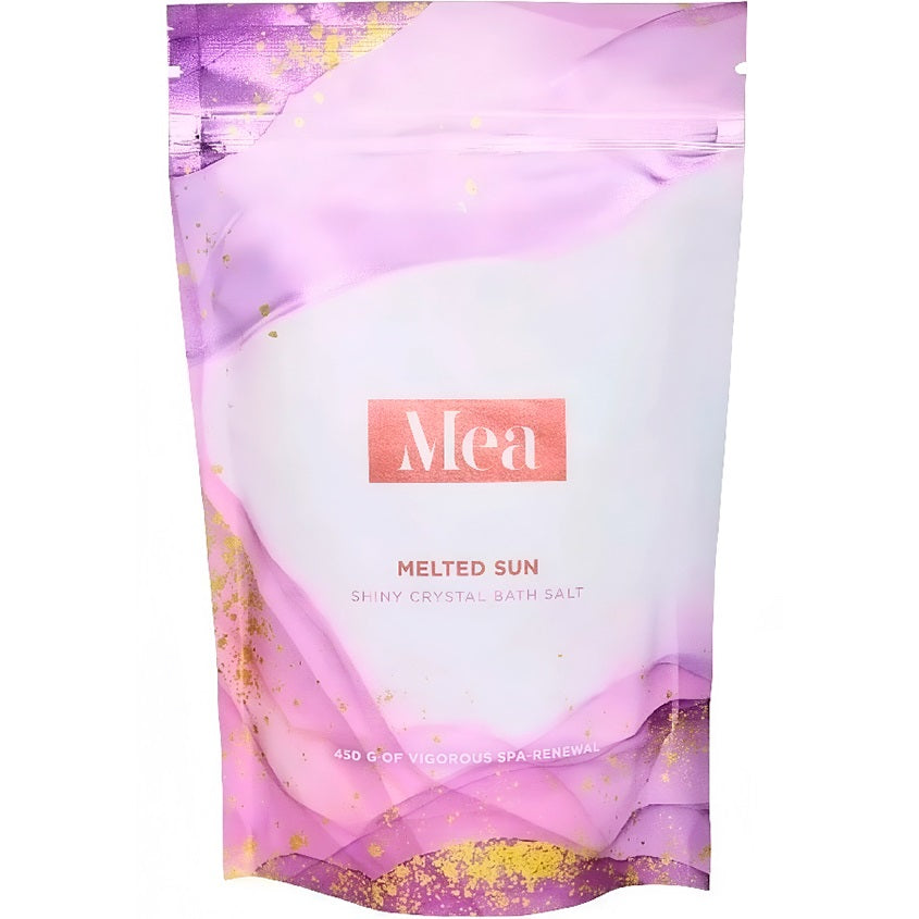 Shiny crystal bath salt Mea Melted sun, 450 g