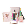 Set 48 Mea Backpack hologram pink (sh gel100+fluid100+pen+notebook)