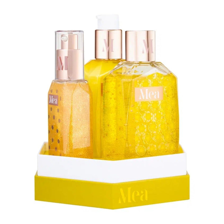 Set of 50 tube high diamond Unlimited mimosa(sh gel300ml, body milk300ml, parf gel 100ml)