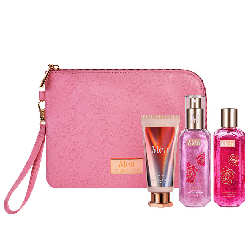 Set 55 Mea Cosmetic clutch, box Wild cherry nectar (sh gel100ml, parf spray100ml, hand cream50ml) – شراء أونلاين