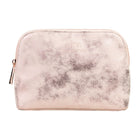 Cosmetic bag Mea velour pink, 8*24*19 cm
