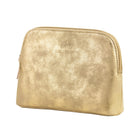 Cosmetic bag Mea velour gold, 8*24*19 cm