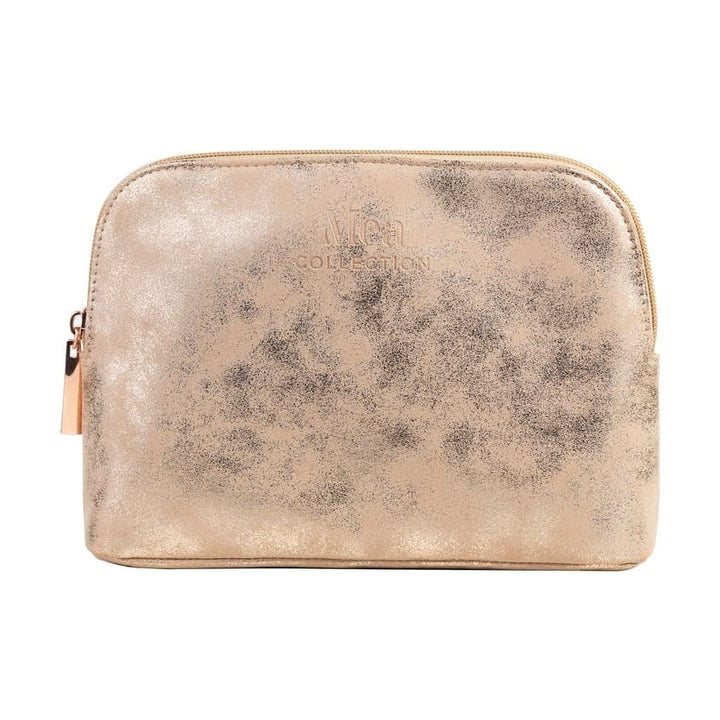 Cosmetic bag Mea velour nude, 8*24*19 cm