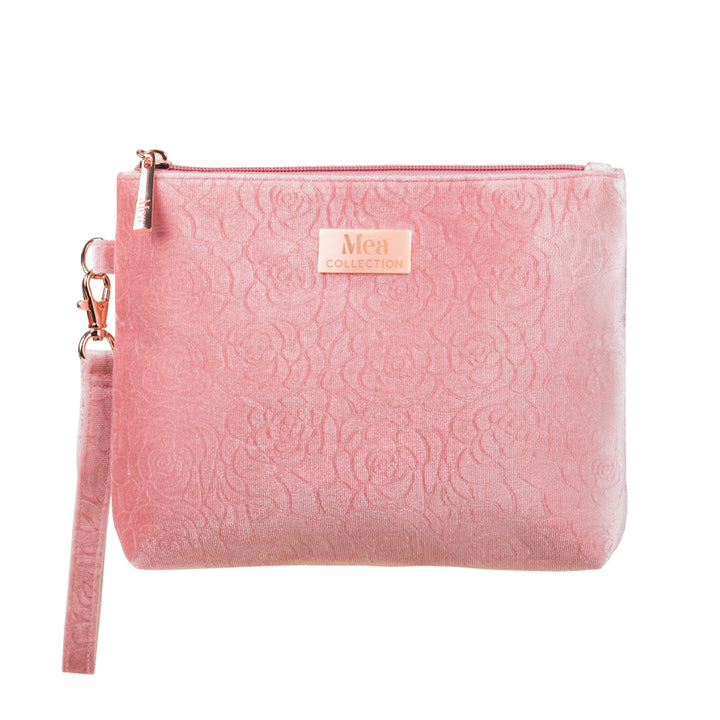 Cosmetic bag clutch Mea peach, 5*25*18 cm