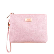 Light Pink Cosmetic Clutch Bag
