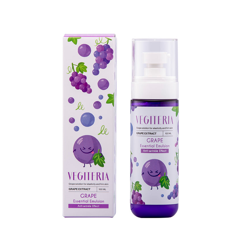 VEGITERIA Grape essential  emulsion, anti-wrinkle effect,100 ml