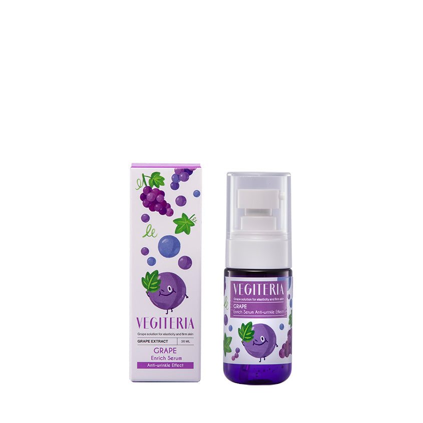 VEGITERIA Grape enrich serum, anti-wrinkle effect, 36 ml
