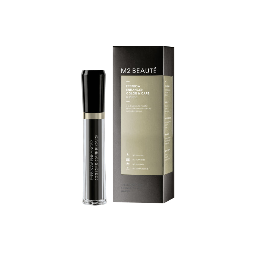M2 BEAUTE EYEBROW ENHANCER COLOR & CARE BROWN 6ML