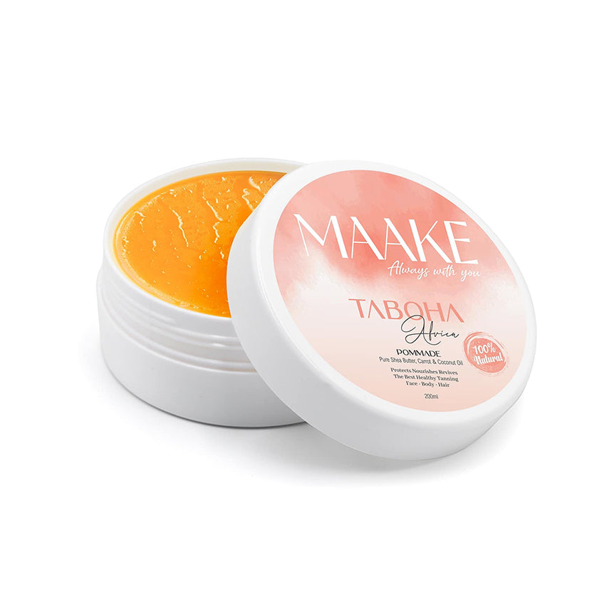 Taboha Africa 3-in-1 Pure Shea Butter Pomade With Carrot Oil