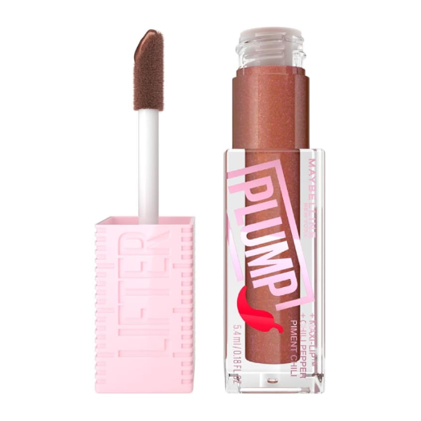MAYBELLINE NEW YORK LIFTER PLUMP LIP GLOSS 007 COCOA ZING – free delivery
