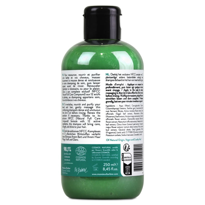Full Care Beard & Hair Care Shampoo
