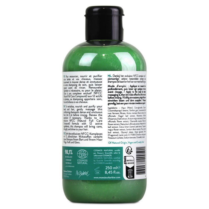Full Care Beard & Hair Care Shampoo