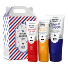 MONSIEUR BARBIER THE RITUEL BARBIER BOX(PRE-SHAVING LOTION 75ML+SHAVING CREAM 175ML+ANTI-AGING AFTERSHAVE BALM 75ML)