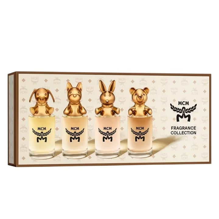 Gifts for her MCM COLLECTION (U) MINI SET EDP 4 X 10ML (DARLING DOXIE + CHARMING PUP + JOLLY RABBIT + MIGHTY BEAR)