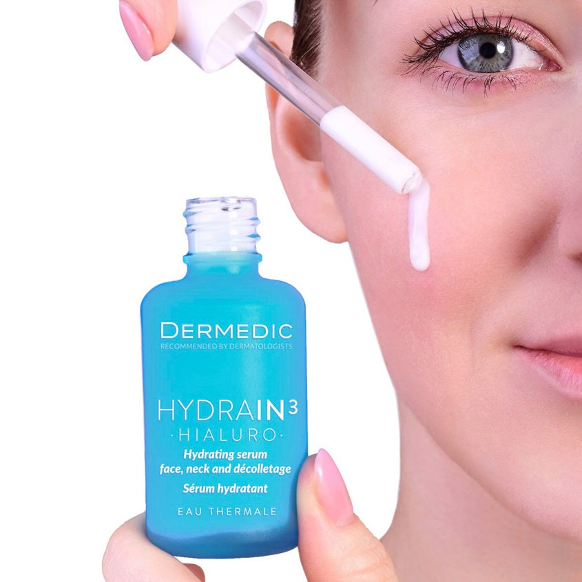 DERMEDIC HIALURO HYDRATING SERUM FOR FACE, NECK AND DECOLLTAGE 30ML – متجر إلكتروني