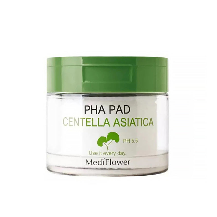 MEDIFLOWER Centella Asiatica PHA Pads