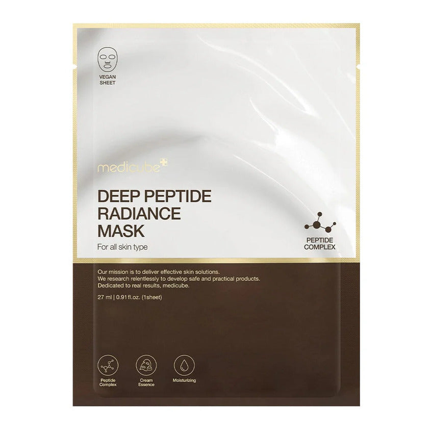 MEDICUBE DEEP PEPTIDE RADIANCE MASK 27G
