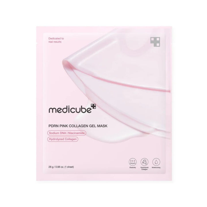 Face masks MEDICUBE PDRN PINK COLLAGEN GEL MASK 28G