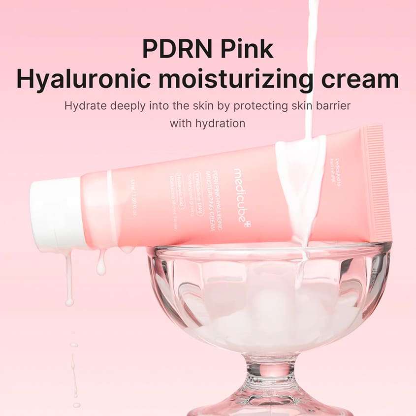 MEDICUBE PDRN PINK HYALURONIC MOISTURIZING CREAM, 50 ML – photo 6