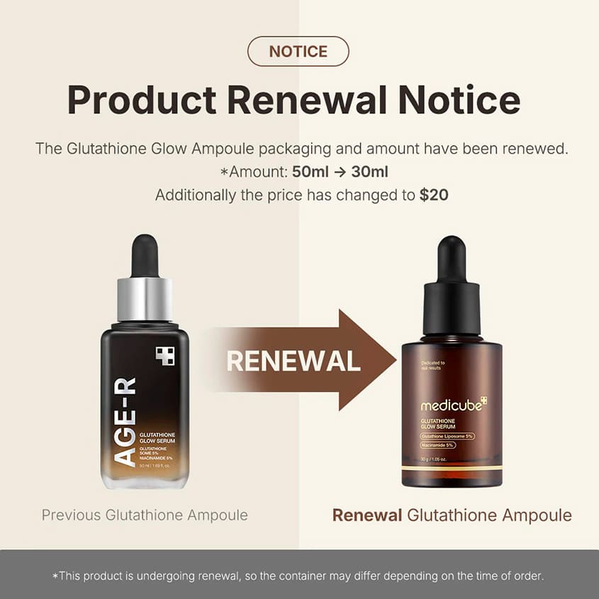 Age-R Glutathione Glow Serum