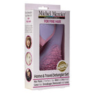 MICHEL MERCIER PINK PASTEL SET (HOME & TRAVEL DETANGLER FINE HAIR)