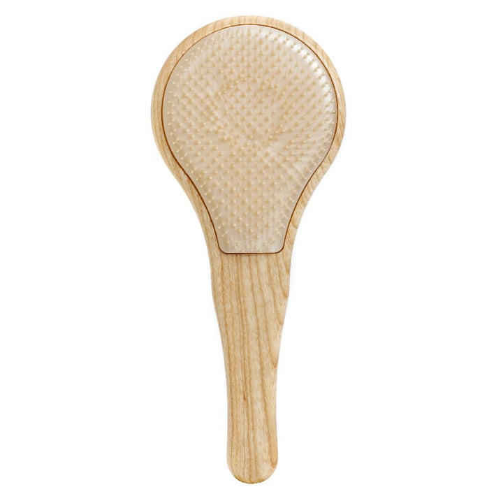 WOODEN BRUSH FOR FINE HAIR