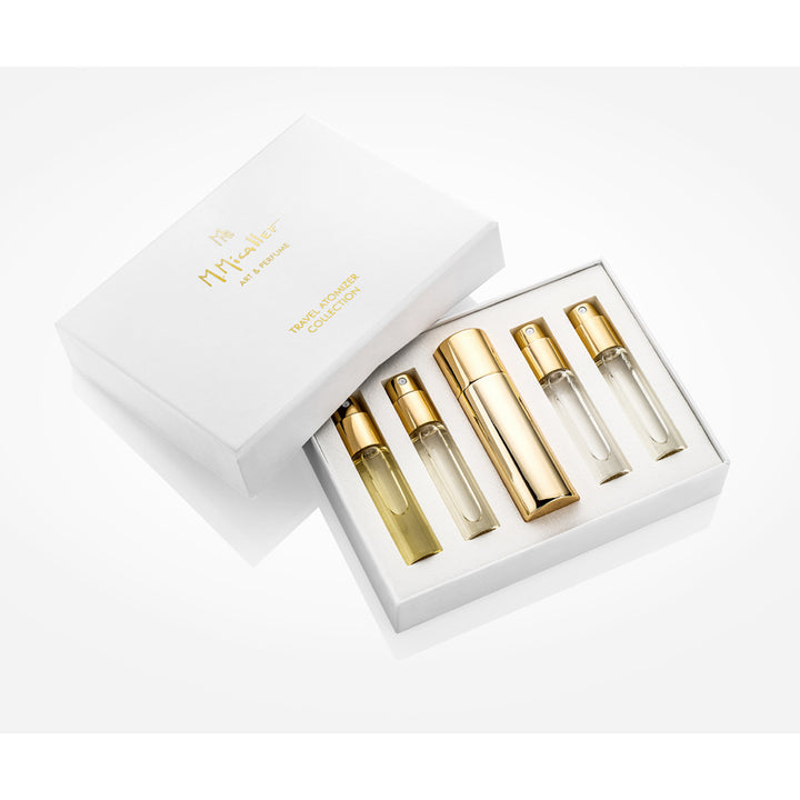 TRAVEL ATOMISER GOLD SET OF 4 X 10ML NECTAR