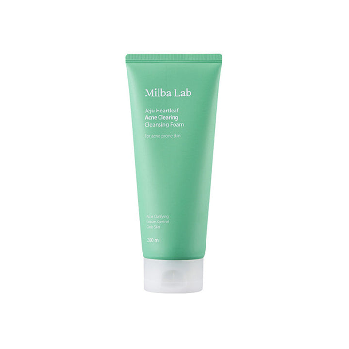 JEJU HEARTLEAF ACNE RELIEF CLEANSING FOAM, 200 ML