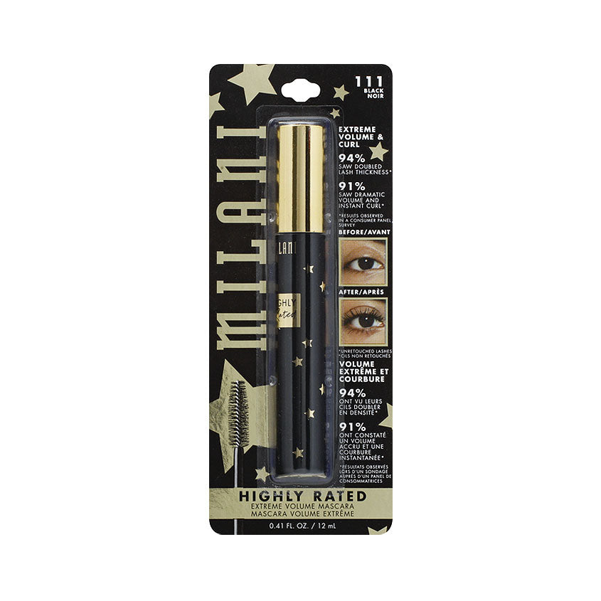 MILANI Highly Rated Extreme Volume Mascara
