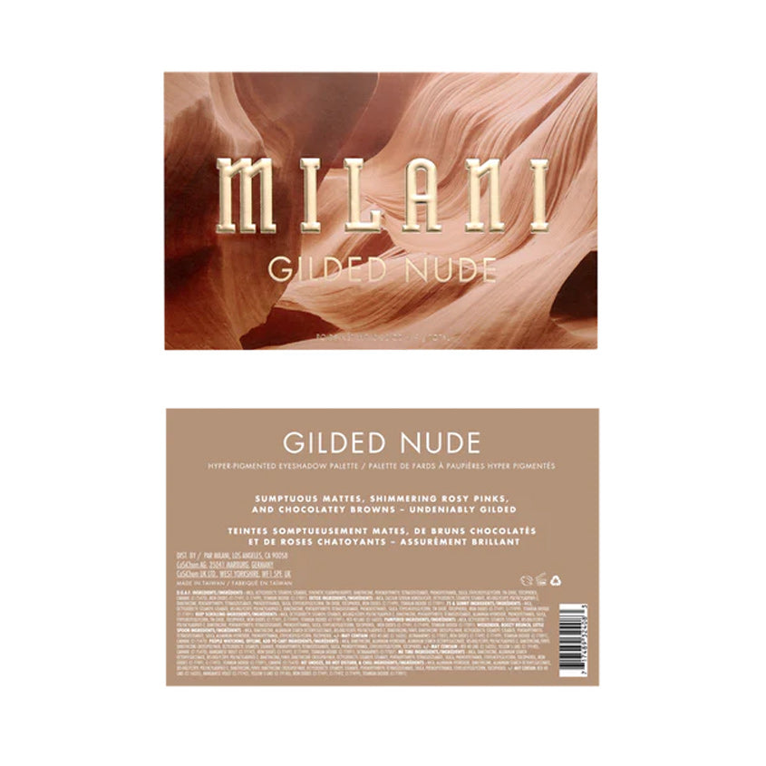 MILANI GILDED PALETTE 120 NUDE – توصيل مجاني
