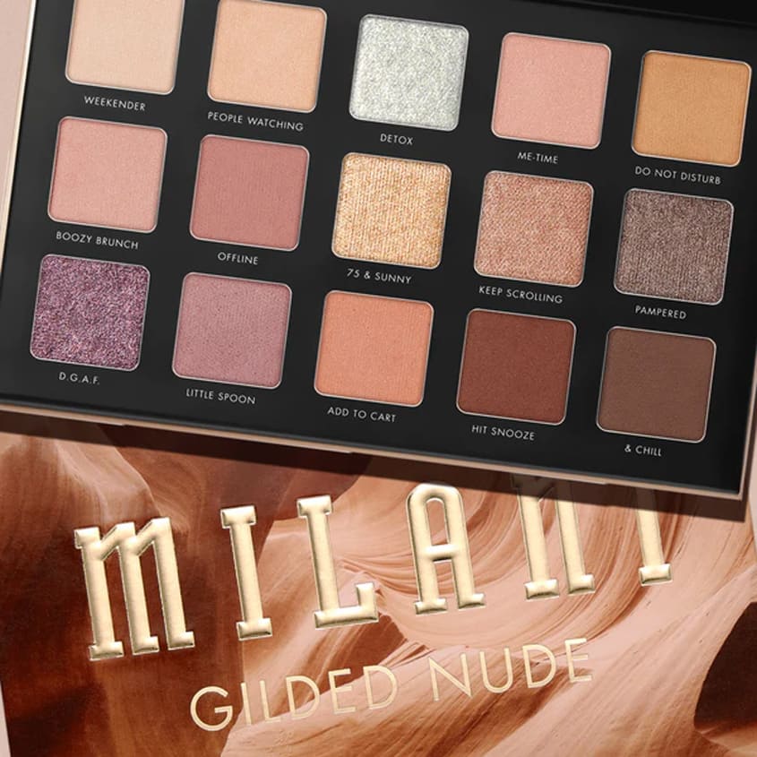 MILANI Gilded Eyeshadow Palette 120 Nude