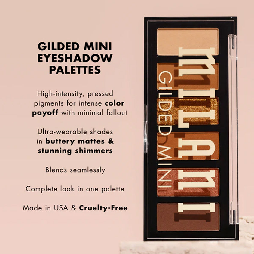 MILANI Gilded Mini Eyeshadow Palette 130 Champagne Problems