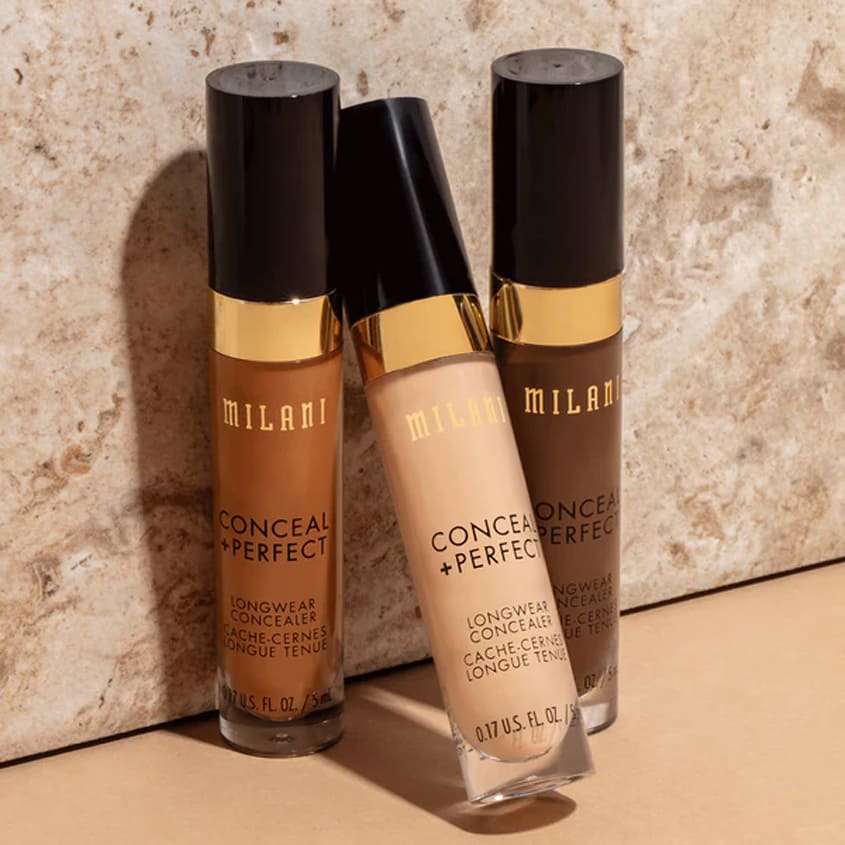 MILANI CONCEAL + PERFECT LONGWEAR CONCEALER 140 PURE BEIGE – صورة 6