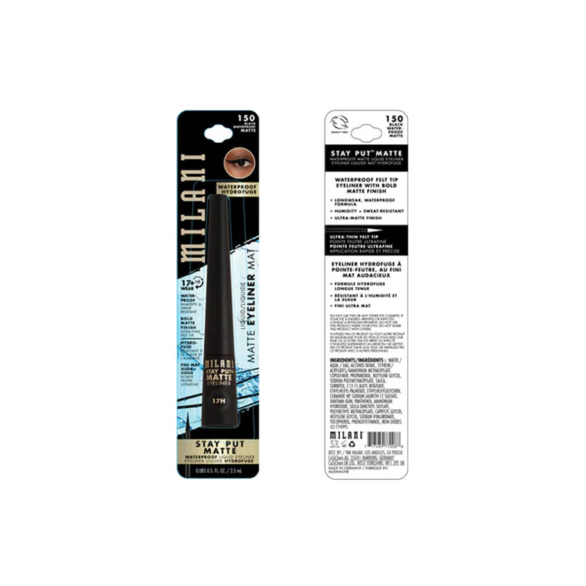 MILANI Stay Put Matte Eyeliner Waterproof