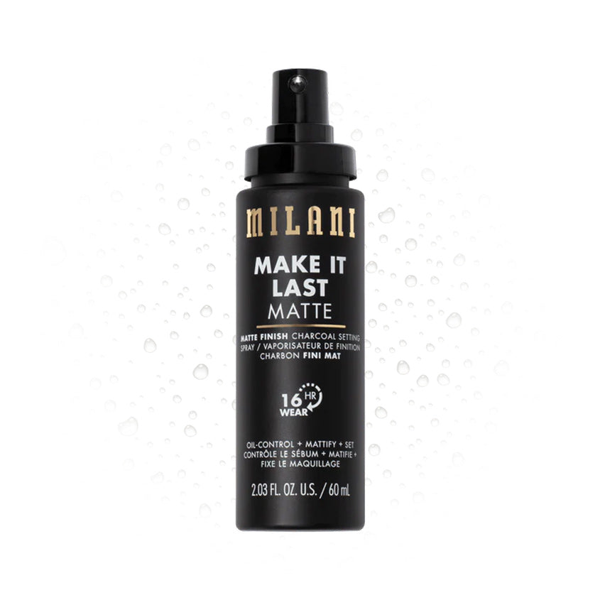 MILANI MAKE IT LAST SETTING SPRAY CHARCOAL -05 MATTE FINISH – توصيل مجاني
