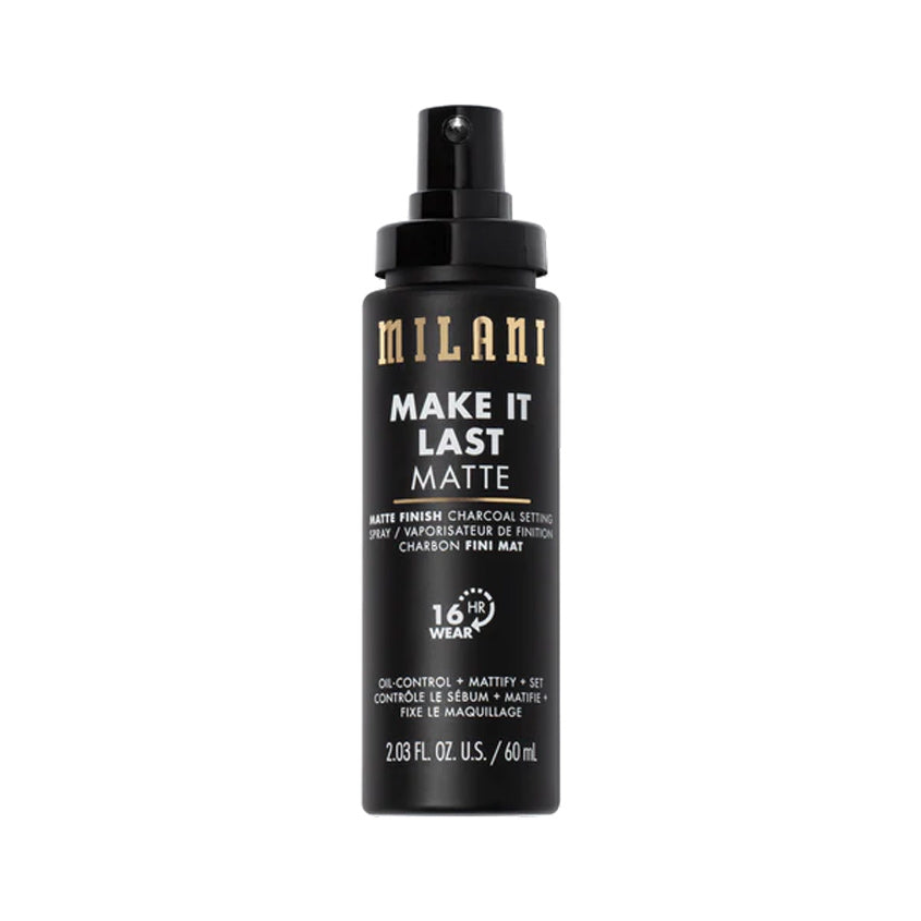 MILANI MAKE IT LAST SETTING SPRAY CHARCOAL -05 MATTE FINISH – متجر إلكتروني