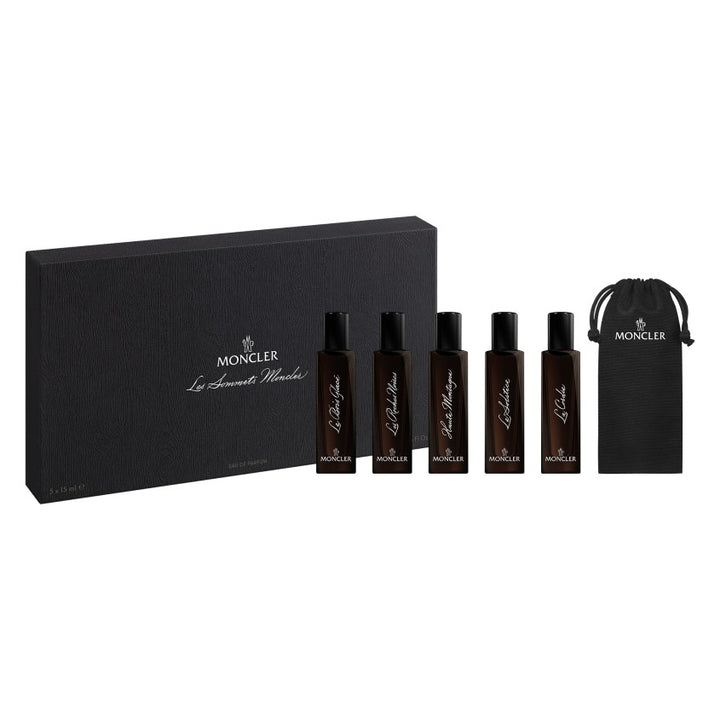 SET LES SOMMETS 5x15ML (LES ROCHES NOIRES, HAUTE MONTAGNE, LE BOIS GLACE, LE SOLSTICE, LA CORDEE)
